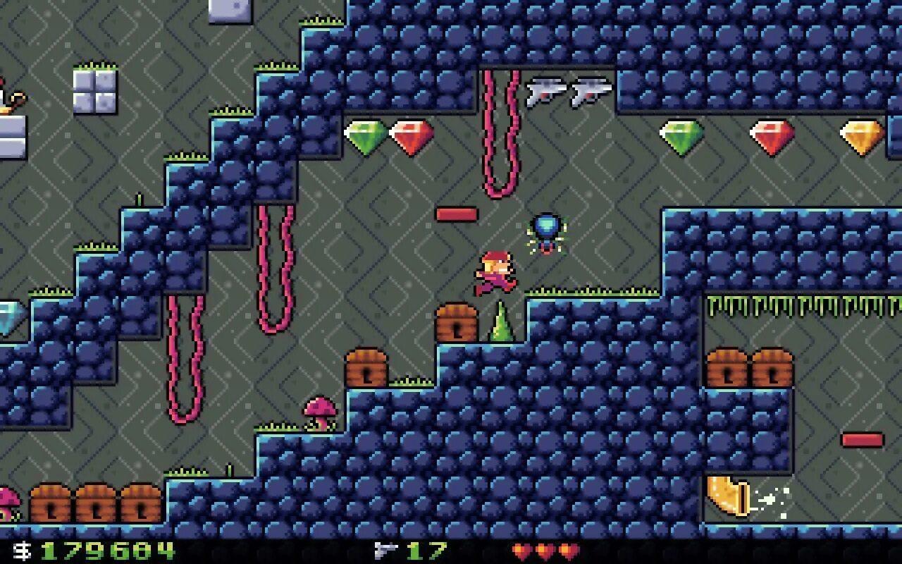 Crystal game. Crystal Caves игра. "Игра"Diamond Caves II 1.11. Crystal Caves dos. The Cave игра.