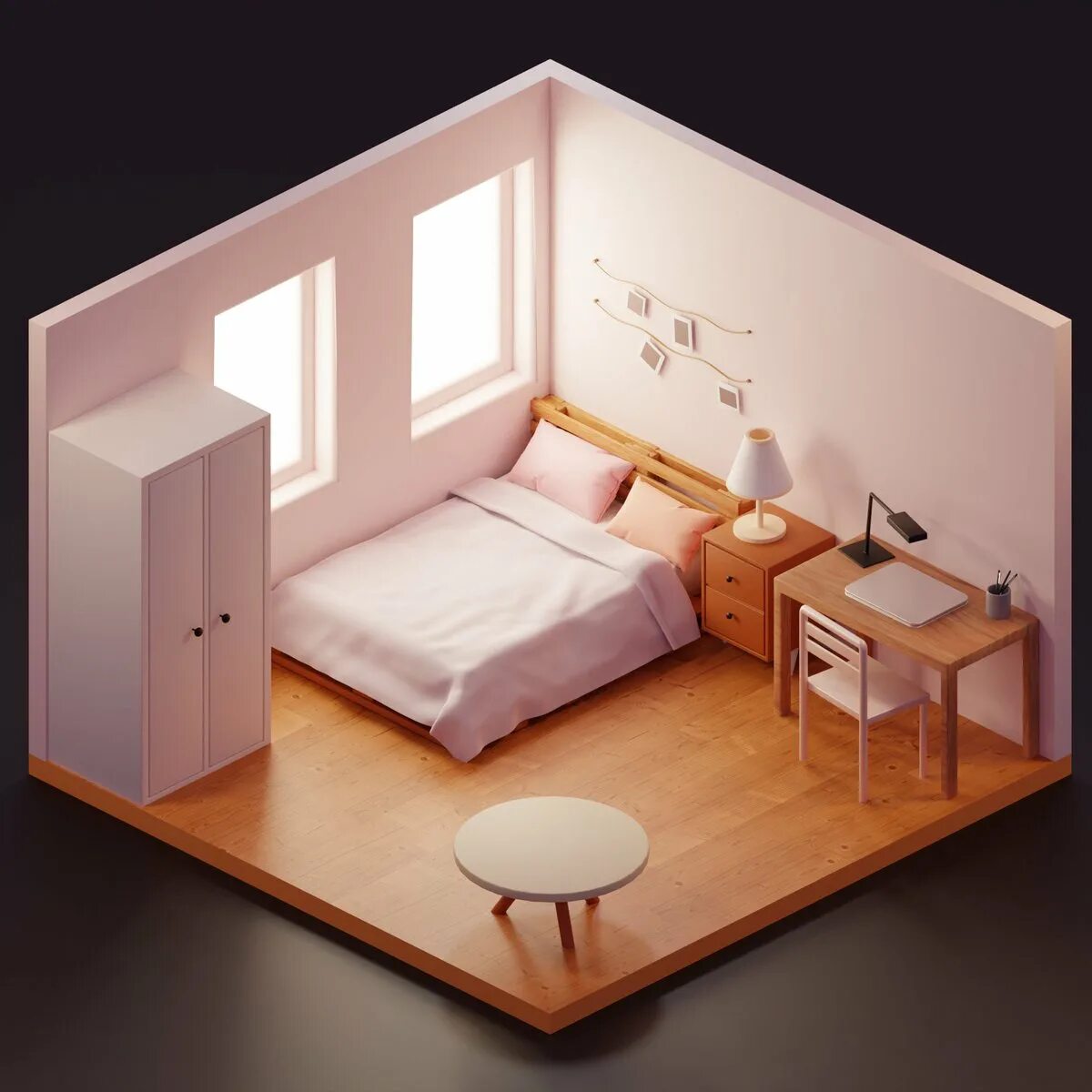 Комната блендер. Спальня isometric 3d. blender 3d isometric room. isometric room blender дом. blender комната.
