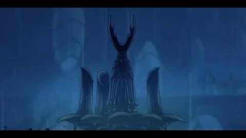 Синий камень на помосте hollow knight