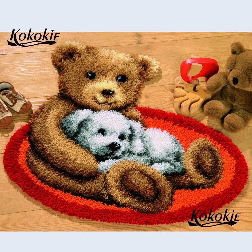 Ковровая техника наборы. Ковровая вышивка. Коврики в ковровой технике.