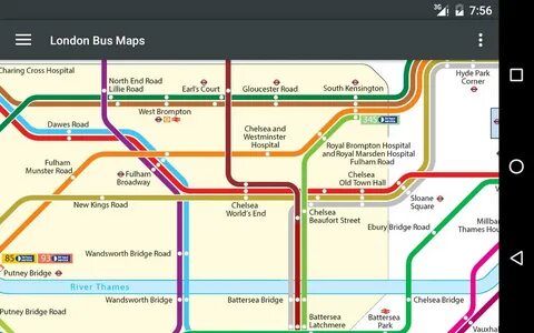 Bus map