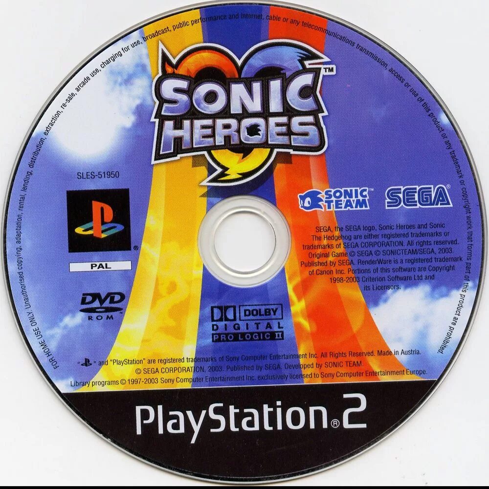 Диски игр ps2. Sonic Heroes диск ps2. Диски Sonic для PLAYSTATION 2. Sonic Heroes ps2 обложка. Диск на PLAYSTATION 3 Sonic.