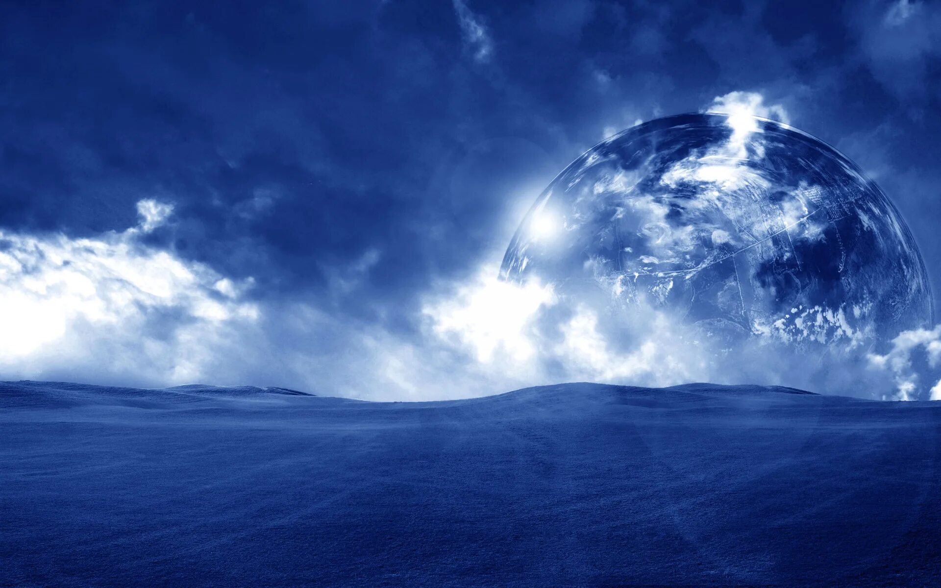Earth sky