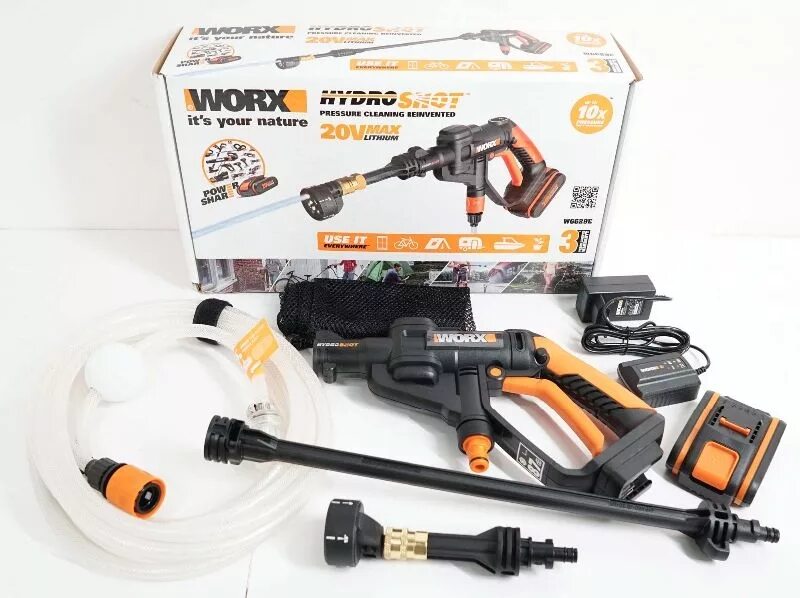 Мойка высокого давления Worx wg629e.9. Worx 629 мойка аккумуляторная. Аккумуляторная мойка высокого давления Worx wg629e.9 без АКБ. Аккумуляторная мойка Worx WG629.9 20v MAXLITHIUM Hydroshot.