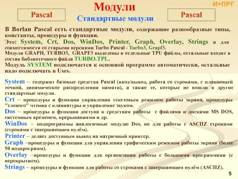 Pascal модули. Модуль Pascal. Модуль в Паскале. Функция модуля в Паскале. Модуль Паскаль пример.