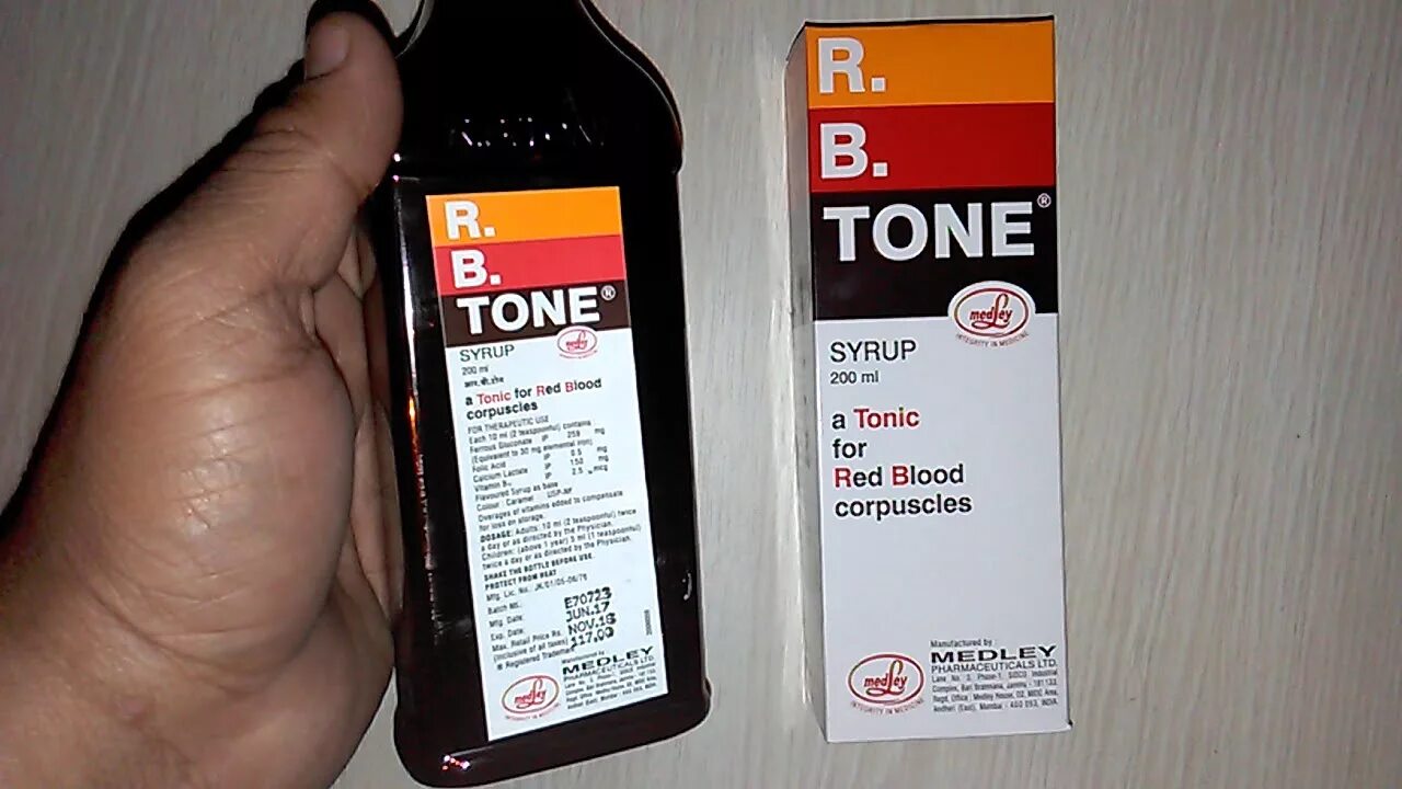 B tone. Рбтон. R. B. Tone. Blood Tonic Syrup. Light Iron сироп.