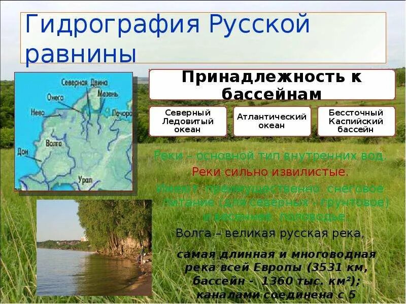 Описание восточно европейской равнины 5 класс география. Гидрография Восточно европейской равнины. Гидрография рек Восточно европейской. Реки Восточно-европейской равнины. Внутренние воды Восточно европейской равнины на карте.