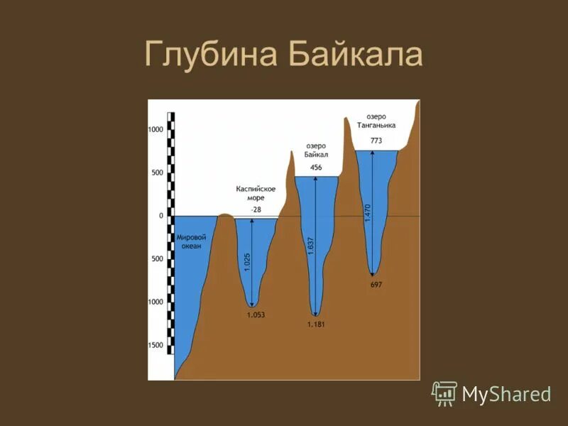 Глубина озера Байкал. Глубина Байкала озера Байкал. Глубина Байкала максимальная. Глубина Байкала сравнение. Диаграмма глубина озер