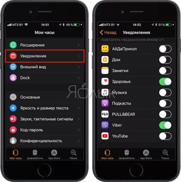 Уведомления на часы. Apple watch уведомления. Уведомления с айфона на часы. Уведомление на часах эпл вотч. Отключить уведомления на часах
