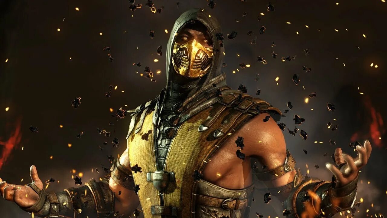 Мортал комбат 10 механики. Mortal Kombat 10 Скорпион. Скорпион Mortal Kombat 11. Ханзо Хасаши мортал комбат. Ханзо Хасаши мортал комбат 11.