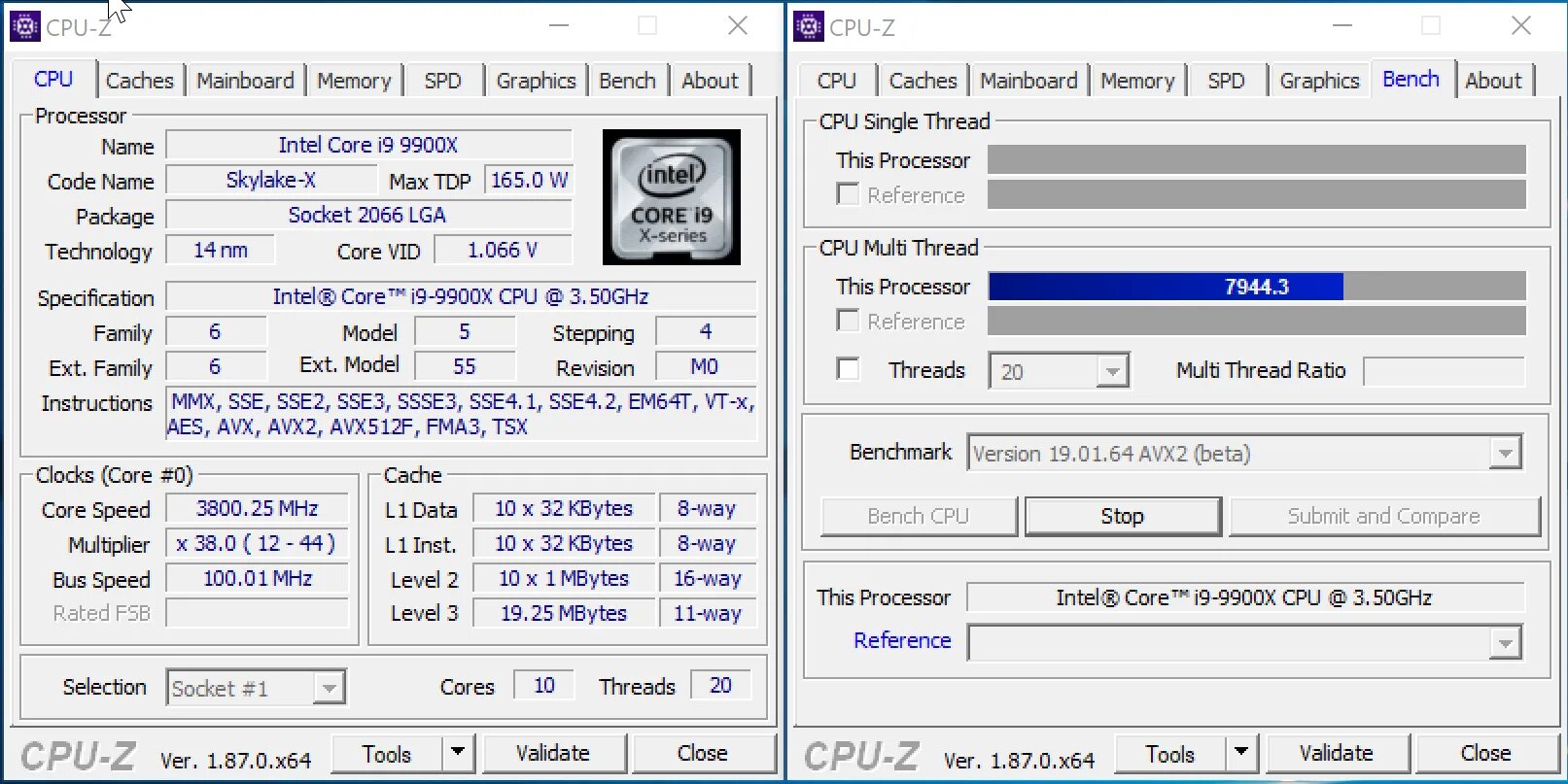 I9 9900 CPU Z Bench. Core i9 9820x CPU-Z. 7900x CPU Z. Sse2 процессор. Цпу з на русском