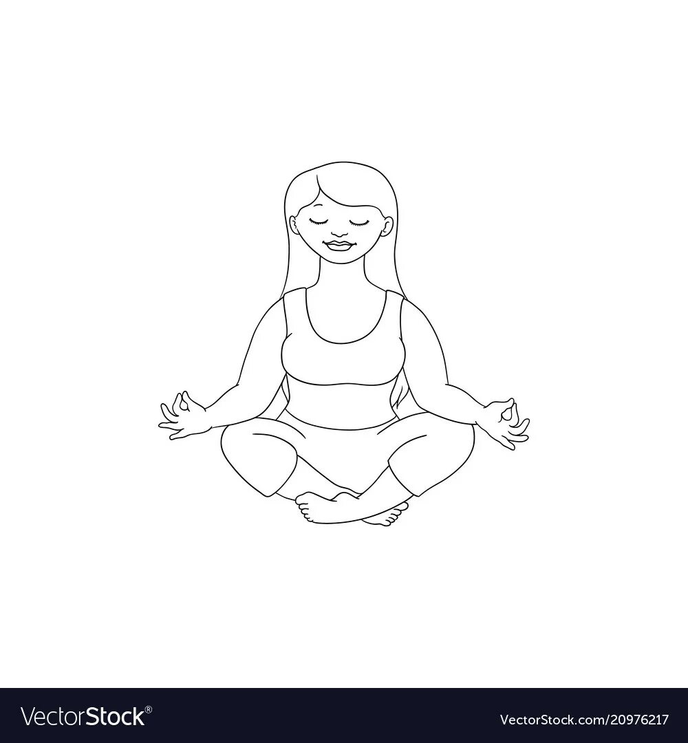 Медитация весы. Девушка в позе лотоса рисунок карандашом. Ожирение рисунок. Ожирение картинки мультяшные. Медитация рисунок карандашом.