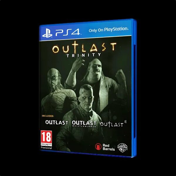 Outlast ps5. Диск ПС 4 Outlast Trinity. Диск аутласт на пс4.