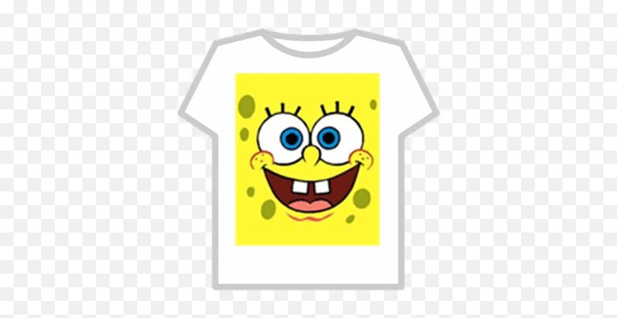 T-Shirt Roblox губка Боб. Губка Боб лицо. Футболка сачбоба в РОБЛОКС. Майка Спанч Боб.