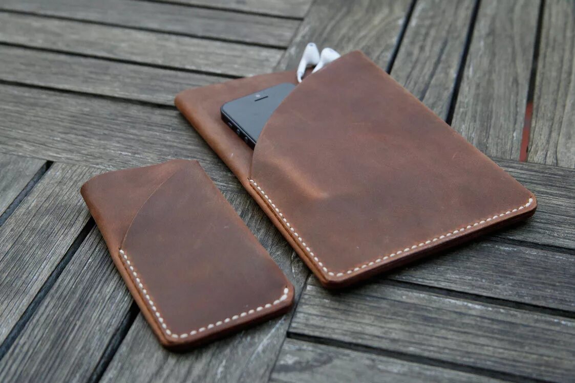 Leather Sleeve чехол. Чехол для смартфона. Чехол из натуральной кожи для телефона. Футляр для смартфона. Кожа самодельный