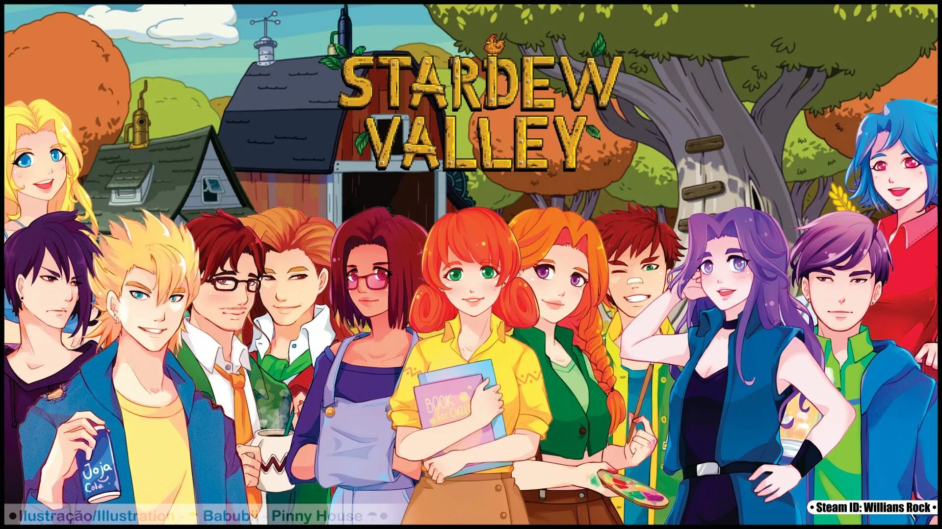 Стардью валли 1. Страдев валли. стардью валли персонажи. stardew valley арт. стардью валли арт.