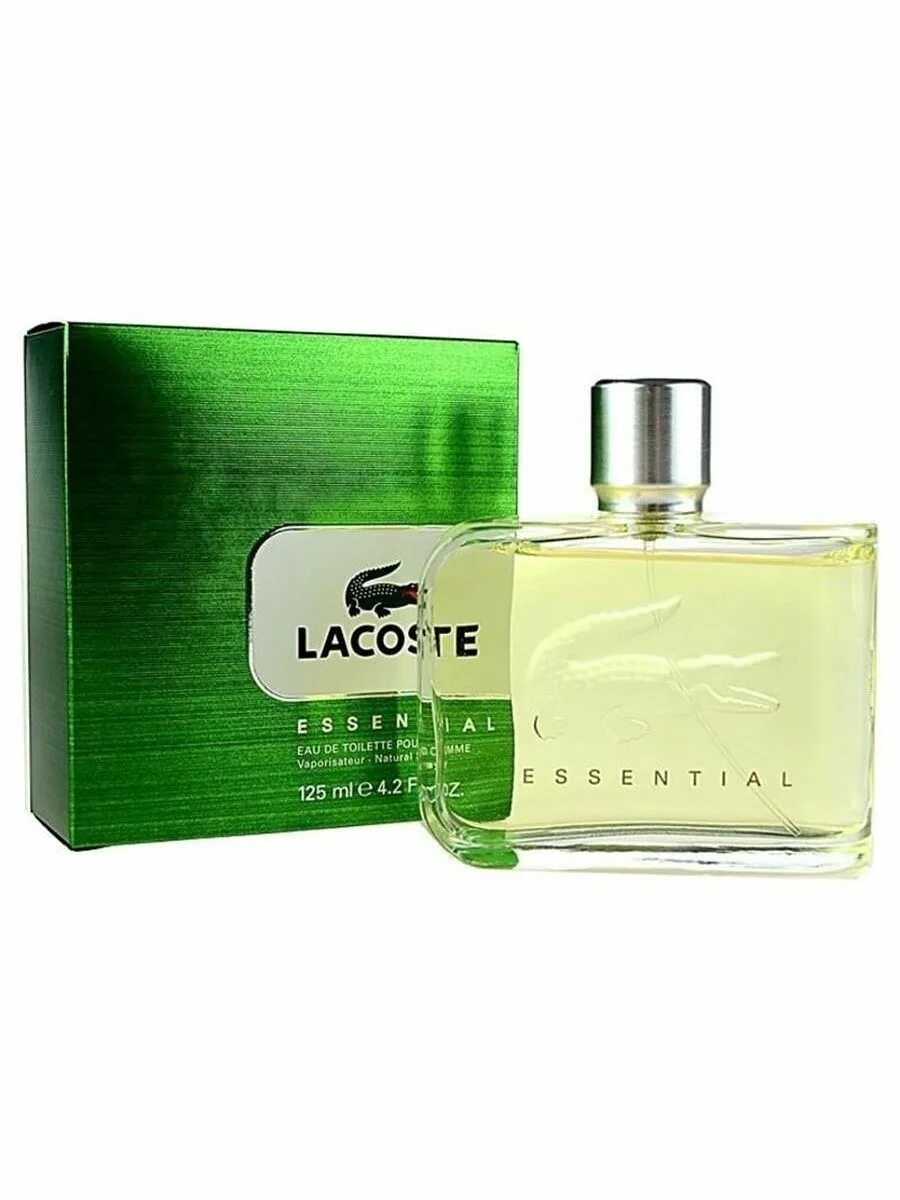 Духи лакосте зеленые. Lacoste Essential 125. Lacoste Essential 125ml. Lacoste Essential EDT 125ml мужское. Lacoste Essential (m) EDT 125 ml..