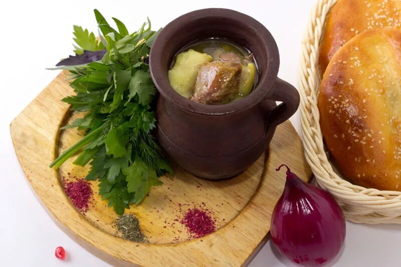 Грузинское чанахи. Чанахи в горшочках. Солянка в глиняном горшке в духовке. Кабардинские чанахи. Куза шурпа.