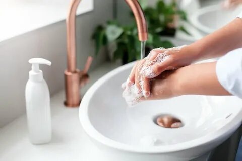 Dry hand wash