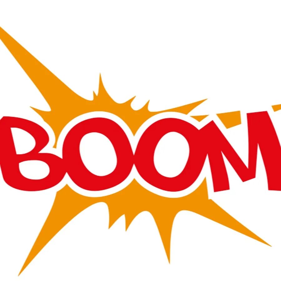Бу бум. Бууми. бум. рисунок бум. boom на прозрачном фоне.