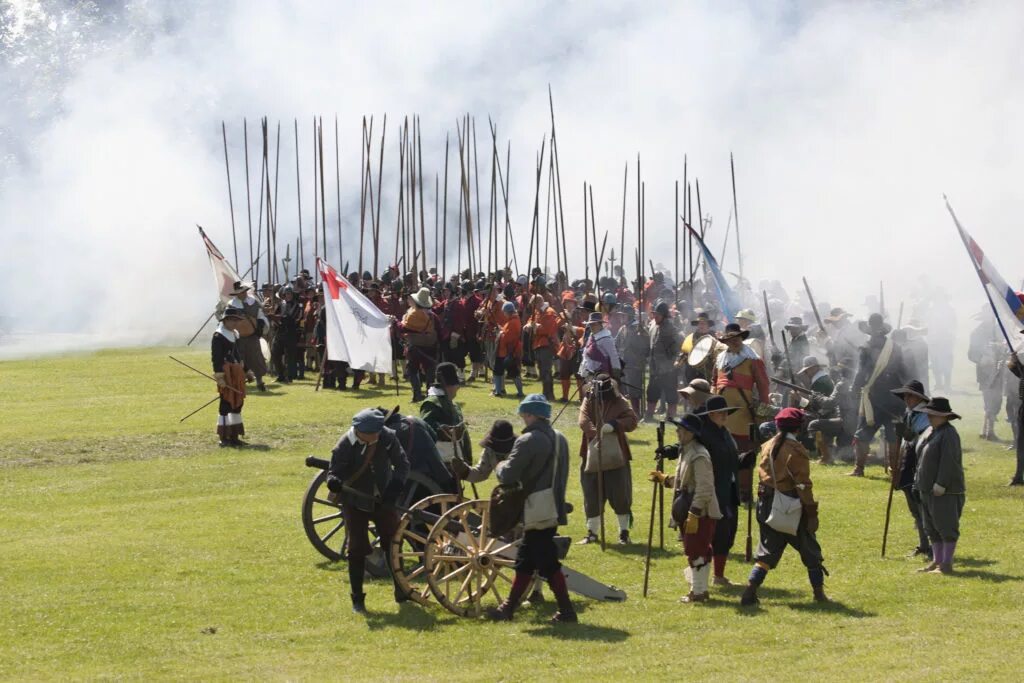 Английская революция войны. Оливер Кромвель битва при Нейзби. Армия Оливера Кромвеля.