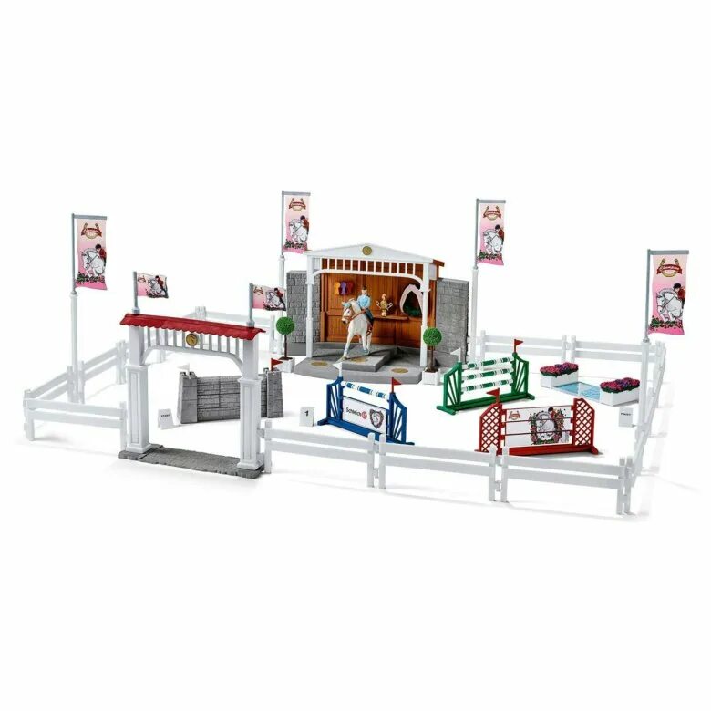 Магазины шляйх. Schleich 42338. игровой набор schleich большой конный турнир 42338. schleich 42026. барьеры шляйх.