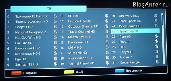 Какой номер триколор. Ресивер GS 8302 меню. Телевизионная приставка на 20 каналов Триколор ТВ. Триколор ТВ каналы. Номера каналов Триколор.