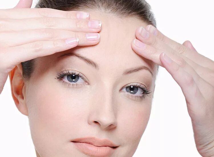 Brow lift. Упражнения от гусиных лапок вокруг глаз. Маска для лба от морщин. Упражнения для лица от гусиных лапок вокруг глаз. Хорошая чистая кожа на лбу.