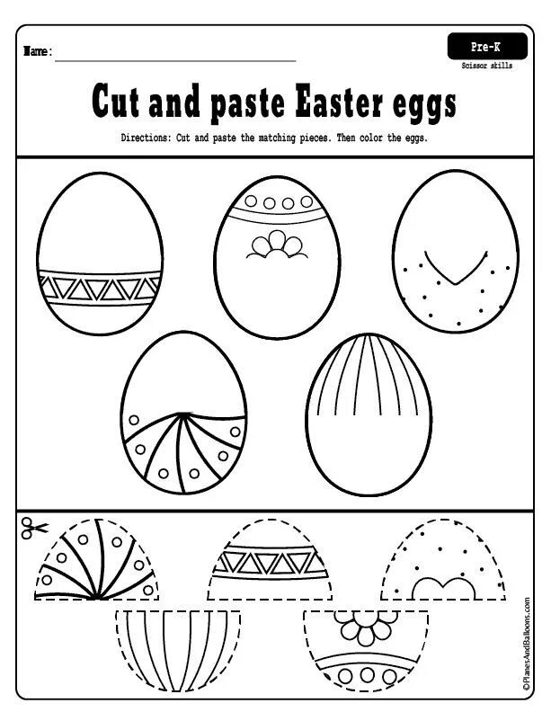 Easter worksheets