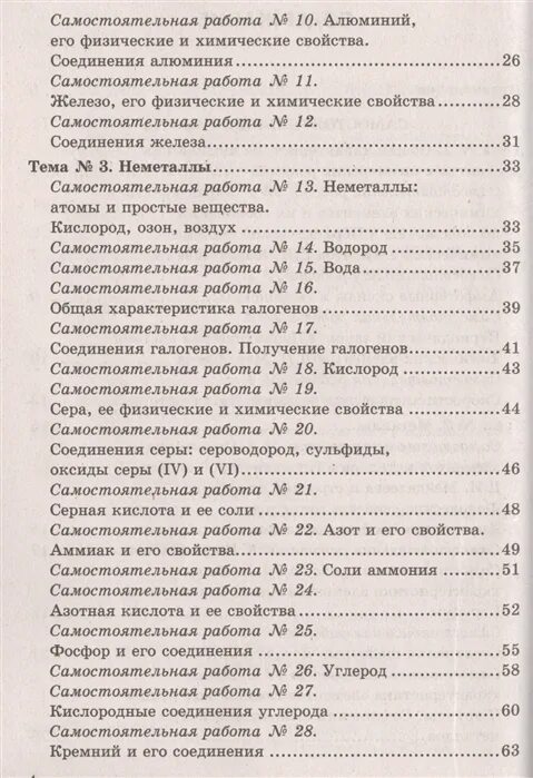 Сборник контрольных работ по химии 9. Сборник контрольных работ по химии 9