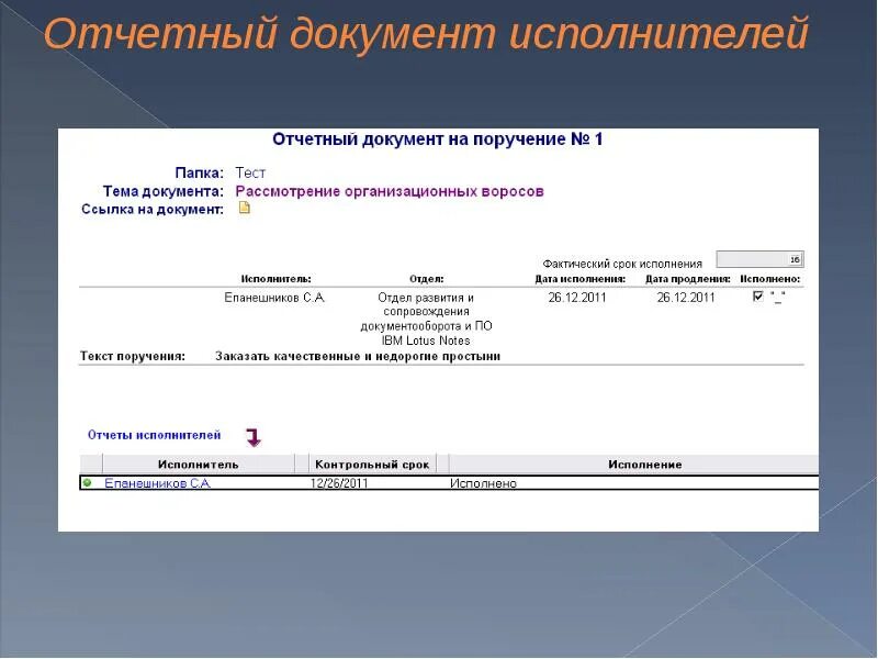 Поручено исполнителю. Отчетные документы. Подготовка отчетной документации. Образец отчетной документации. Отчетная справка.