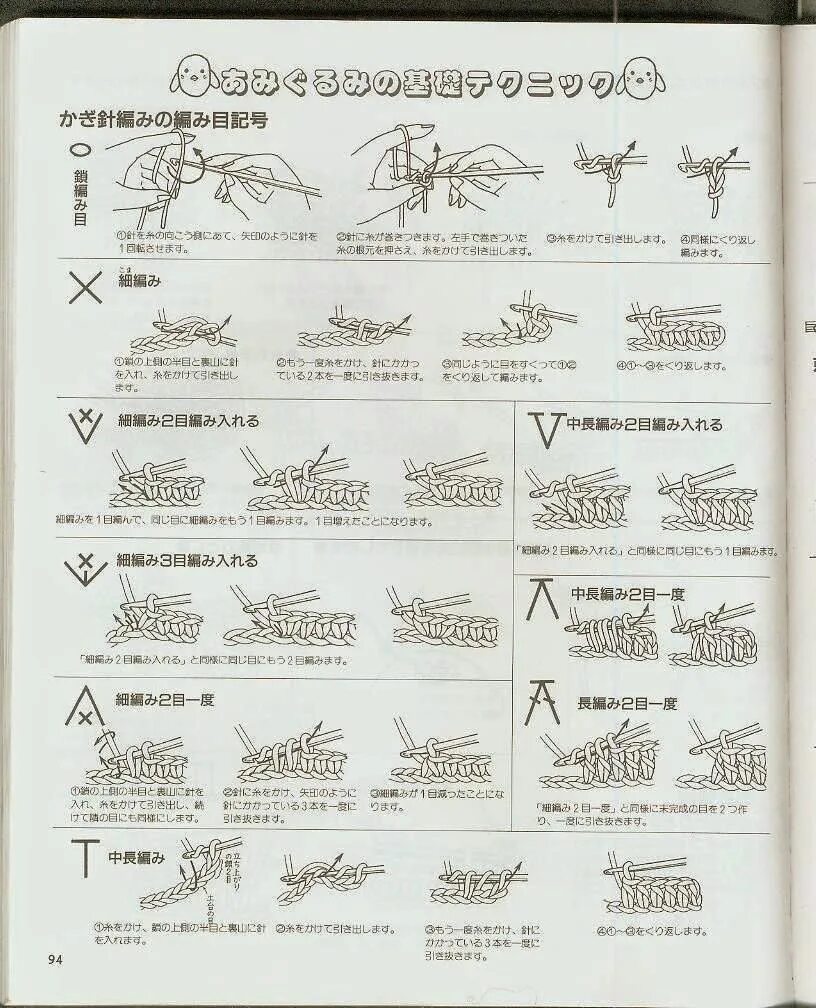 Техника японского вязания крючком. Условные обозначения при вязании крючком в японских схемах. Обозначения на китайских схемах крючком. Расшифровка японских схем вязания крючком. Обозначения в японских схемах вязания крючком.