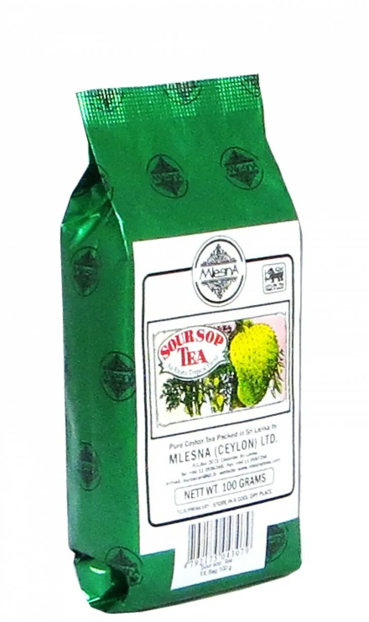 Чай млесна купить. Чай Саусеп зеленый Млесна. Чай черный Mlesna Soursop, 100. Черный чай с саусепом 100 г. Чай черный Mlesna.