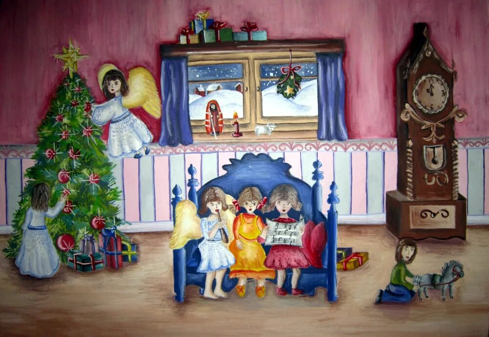 Рождество праздник детей. Рождество рисунок. Детям о Рождестве. Рождественские картинки для детей. Рождество праздник для детей.