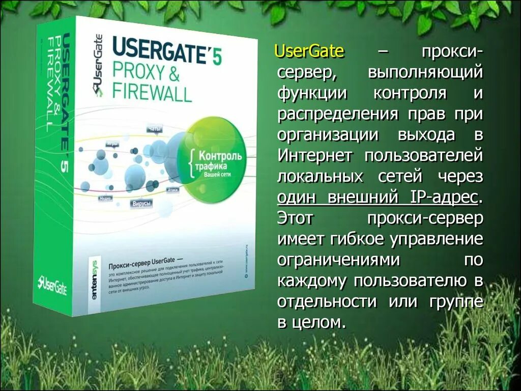 Usergate proxy