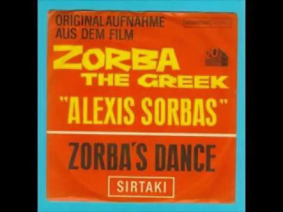 Zorba Dance mp3. Zorba the Greek Notes. Zorba s dance remix