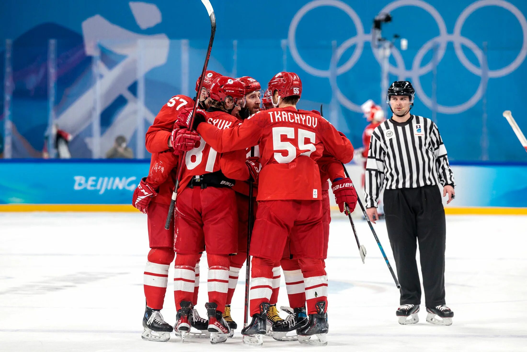 Сборная России по хоккею на Олимпиаду 2022. Игра россия полуфинал