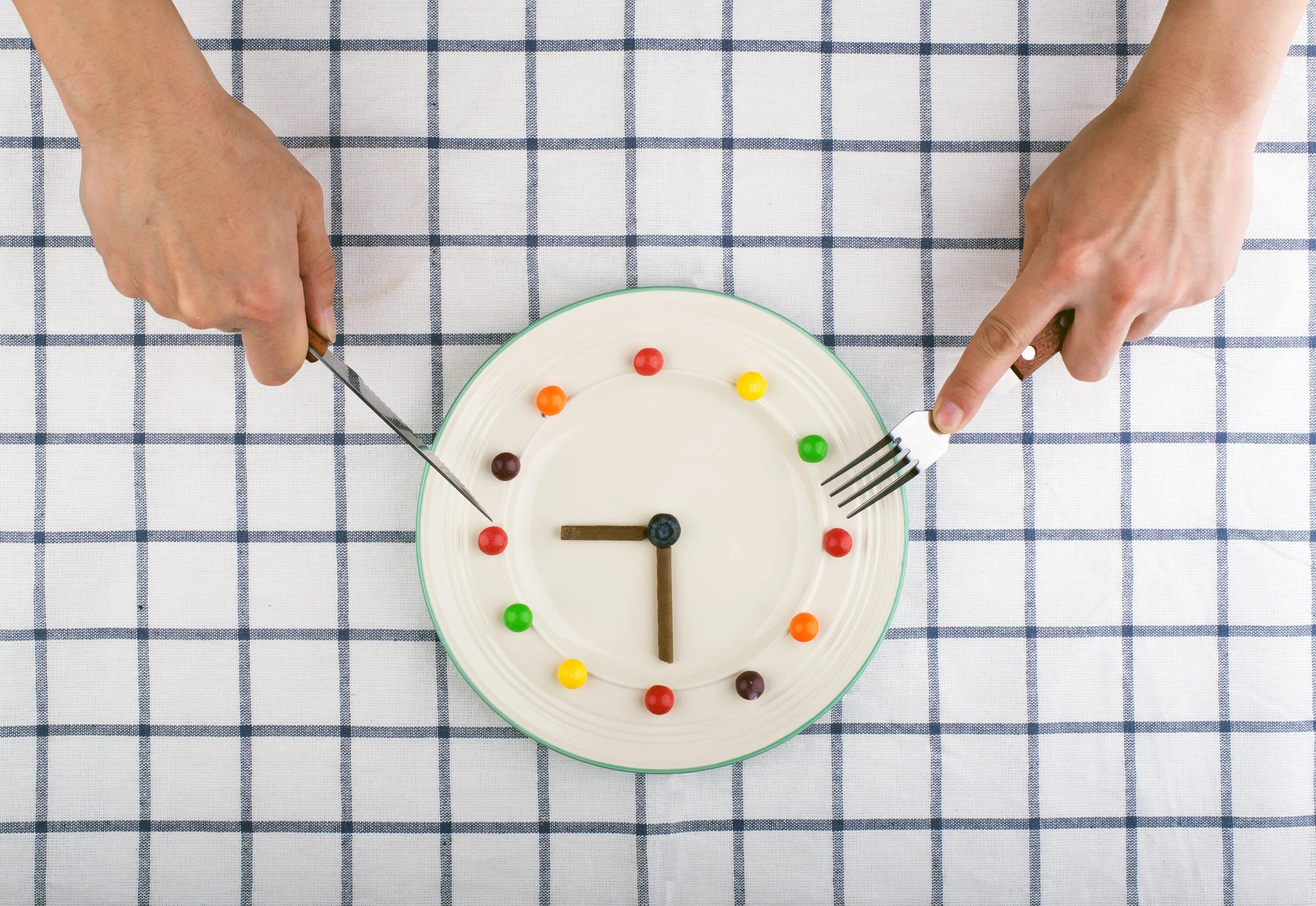 Eating clock