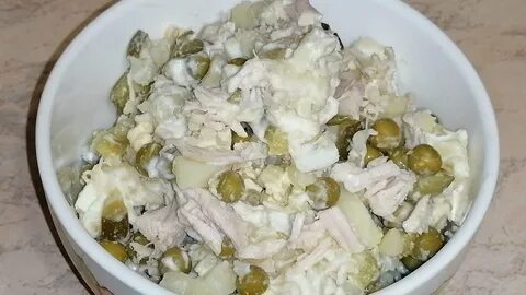 Салат из курицы и соленых огурцов рецепт