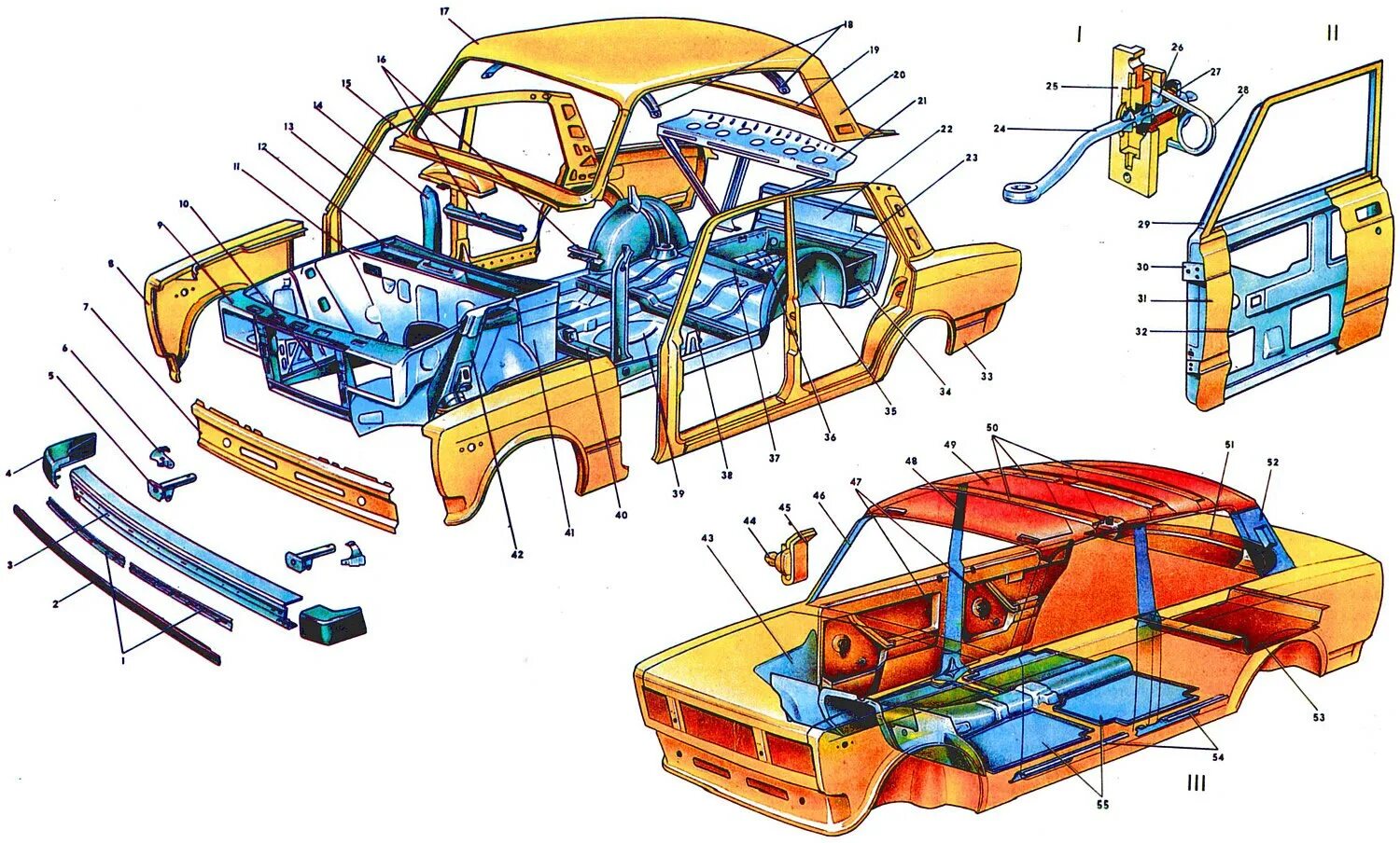 Кузов автомобиля ВАЗ 2107. Кузов автомобиля ВАЗ 2105. Кузовные элементы ВАЗ 2106. Кузов силовая конструкция ВАЗ 2106. Сборка жигули