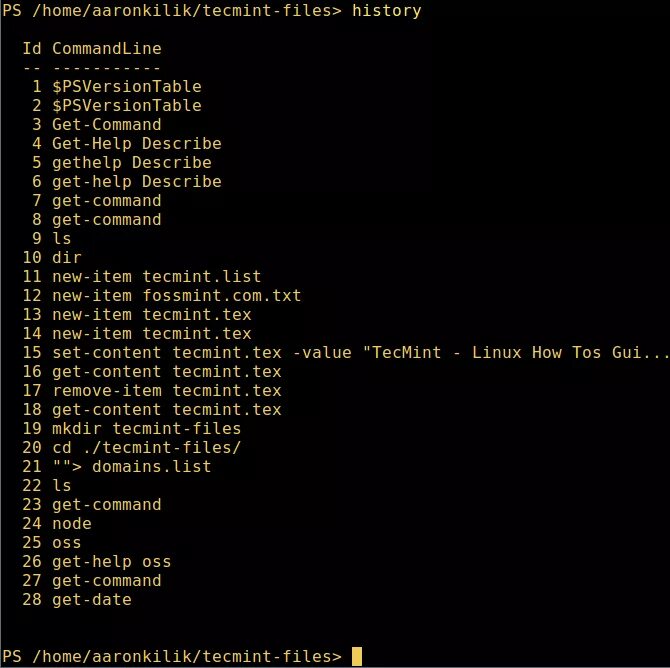 Powershell alias. Powershell linux. powershell command. разница get help get command.