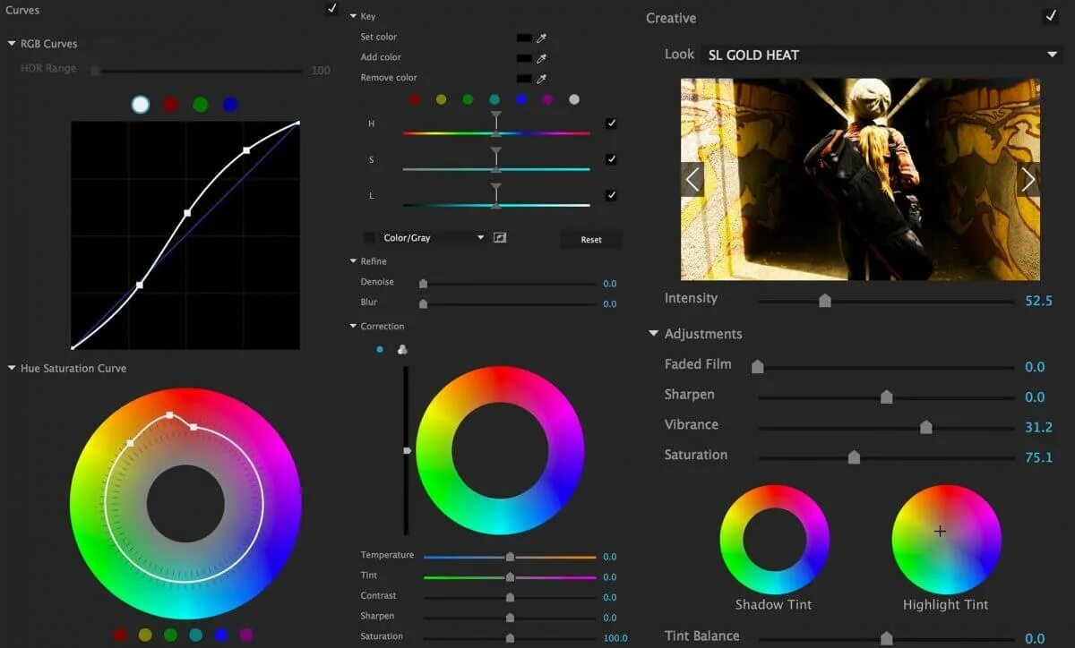 Плагин шаре. Color correction палитра. Adobe Premiere Pro Lumetri. Premiere Pro Color grading. Adobe Premiere цветовой баланс.