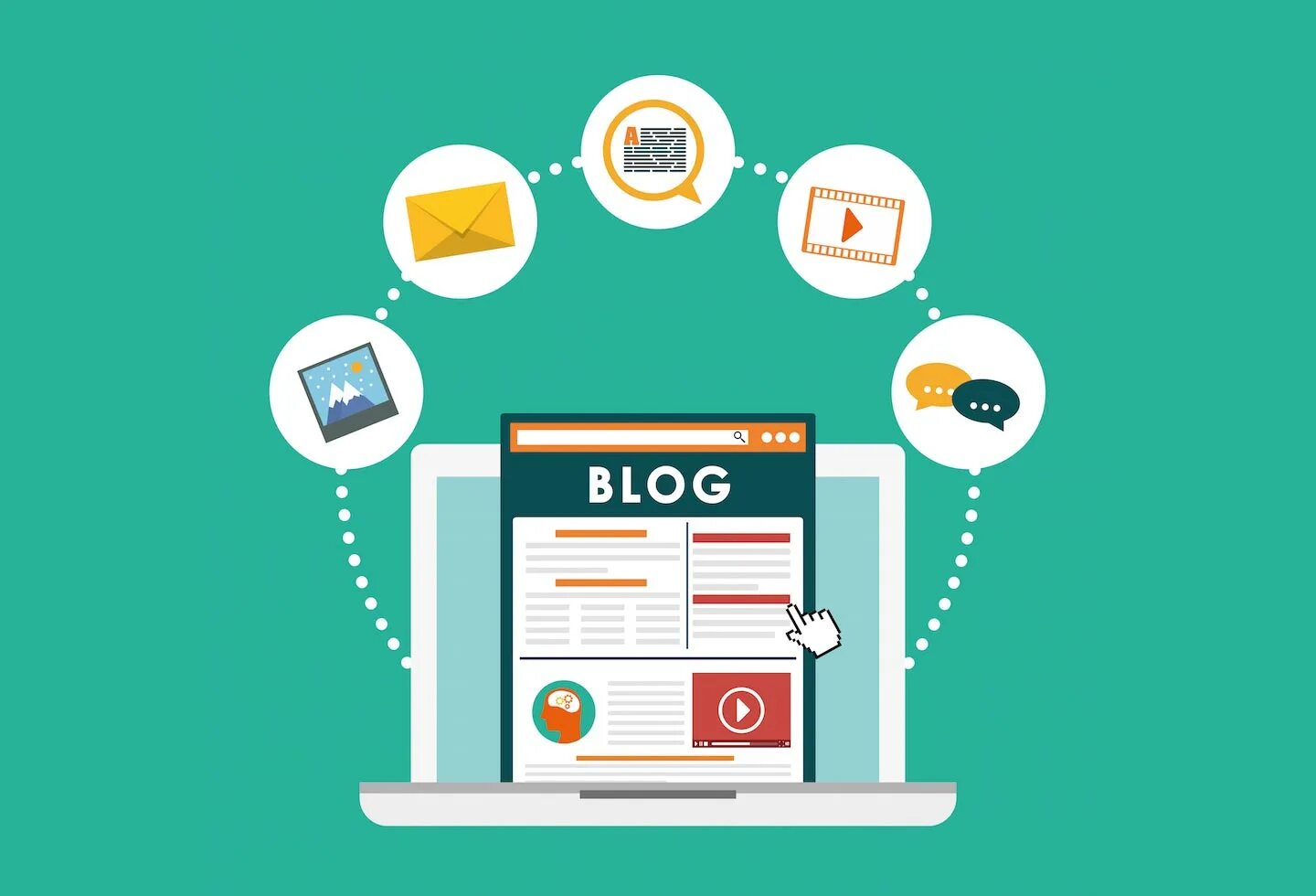 Blog website. Blog website