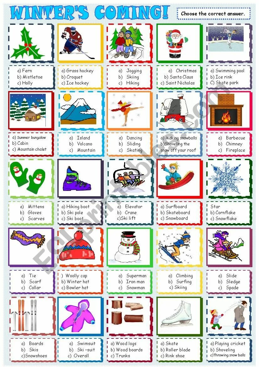 Winter holidays activity. Тема зима на английском. winter holidays activities for kids. winter holidays activities for kids worksheet. winter vocabulary worksheets.