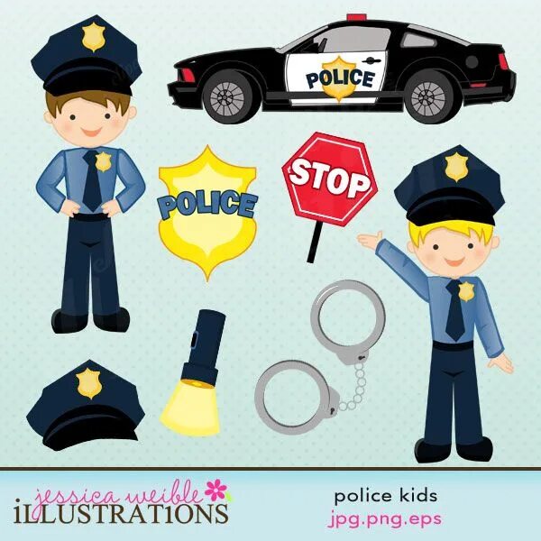 Полиция иллюстрация. Милиция для детей. Атрибуты полиции для детей. Профессия полицейский для детей. Policeman слова