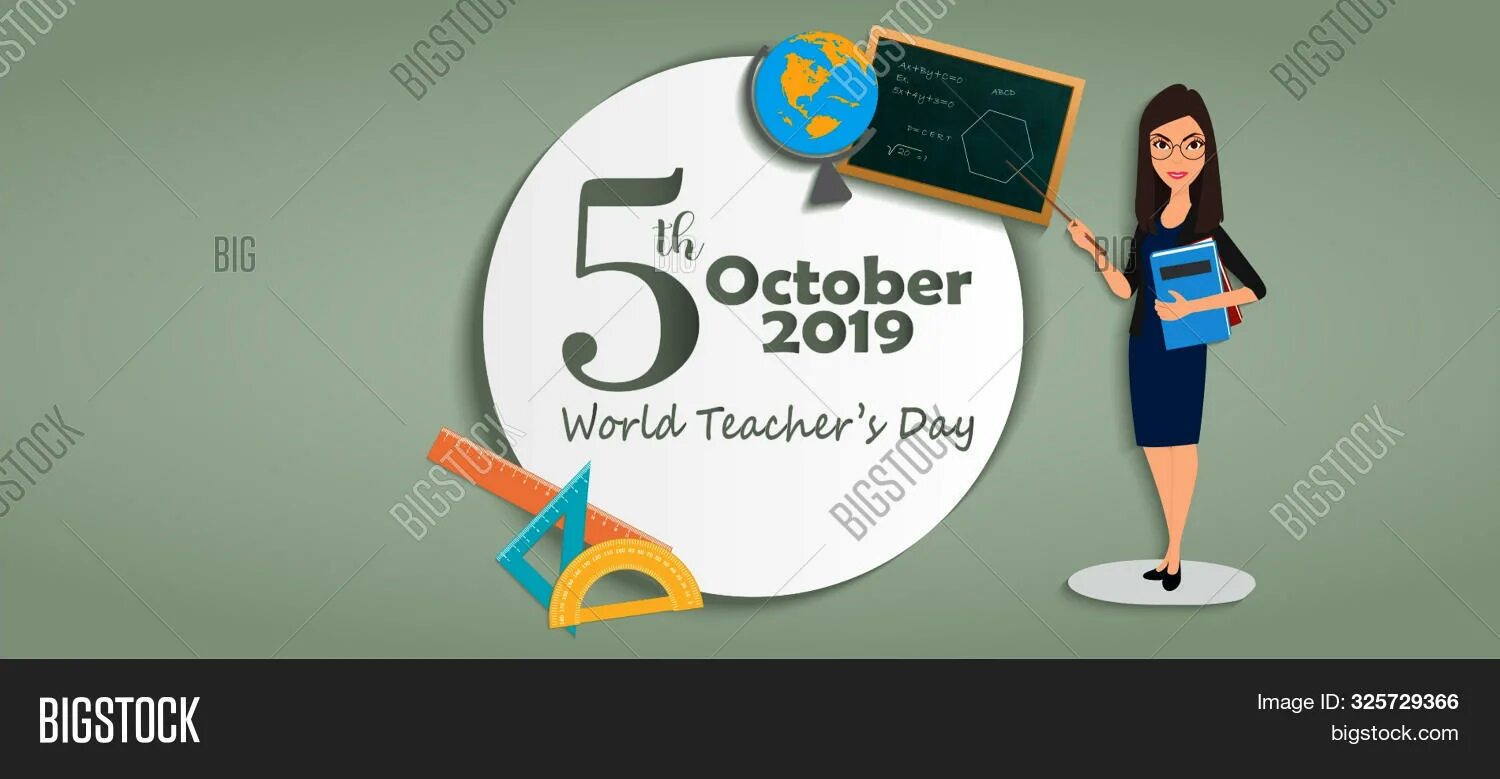 5 октября 2009 г. 5 October teachers Day. Teacher's Day - October. 5 October. Картинка учитель ворд.