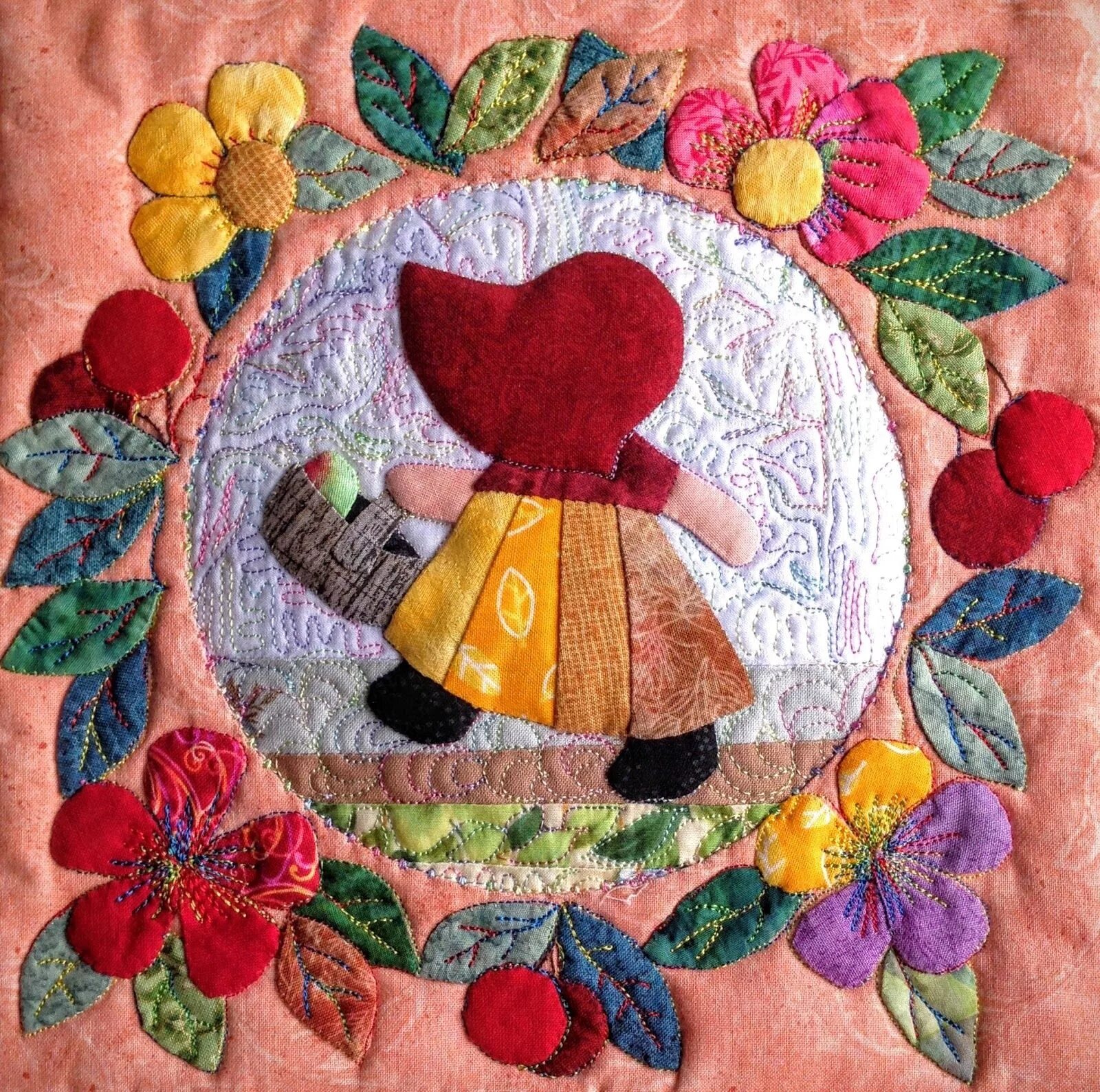 Рисунок из лоскутков ткани. Любовь рулевская пэчворк. Техника кинусайга пэчворк. Пэчворк кинусайга. Аппликация из лоскутков ткани.
