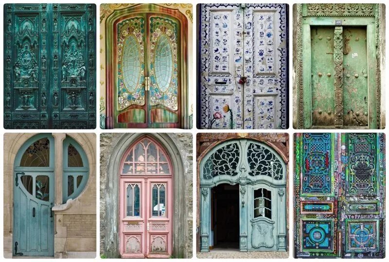Как открыть дверь в мире грез. Необычные двери. Красивые старинные двери. Красивые необычные двери.