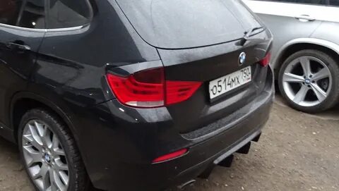 Bmw x1 задний