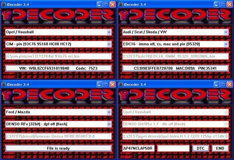 Opel decoder